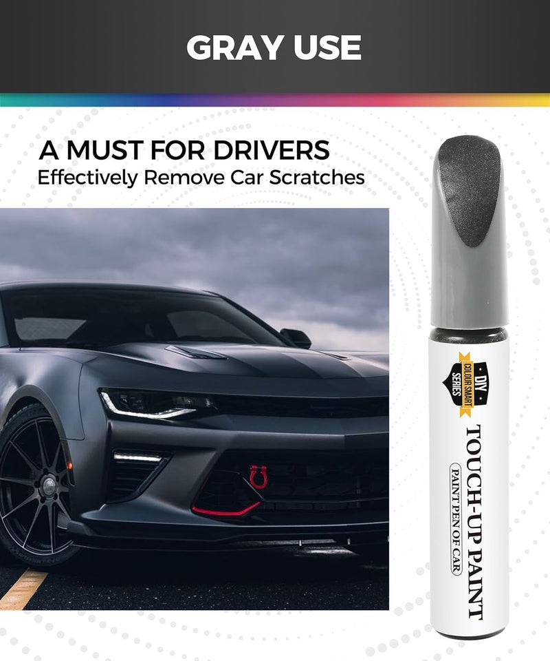 UBOG Car Paint Scratch Repair,Touch Up Paint for Cars,Touch Up Paint Pen,Car Accessories Car Scratch Repair,Car Touch Up Paint,Car Scratch Remover Pen,Car Paint Pen for Erase Car Scratches (Gray) - Image 5